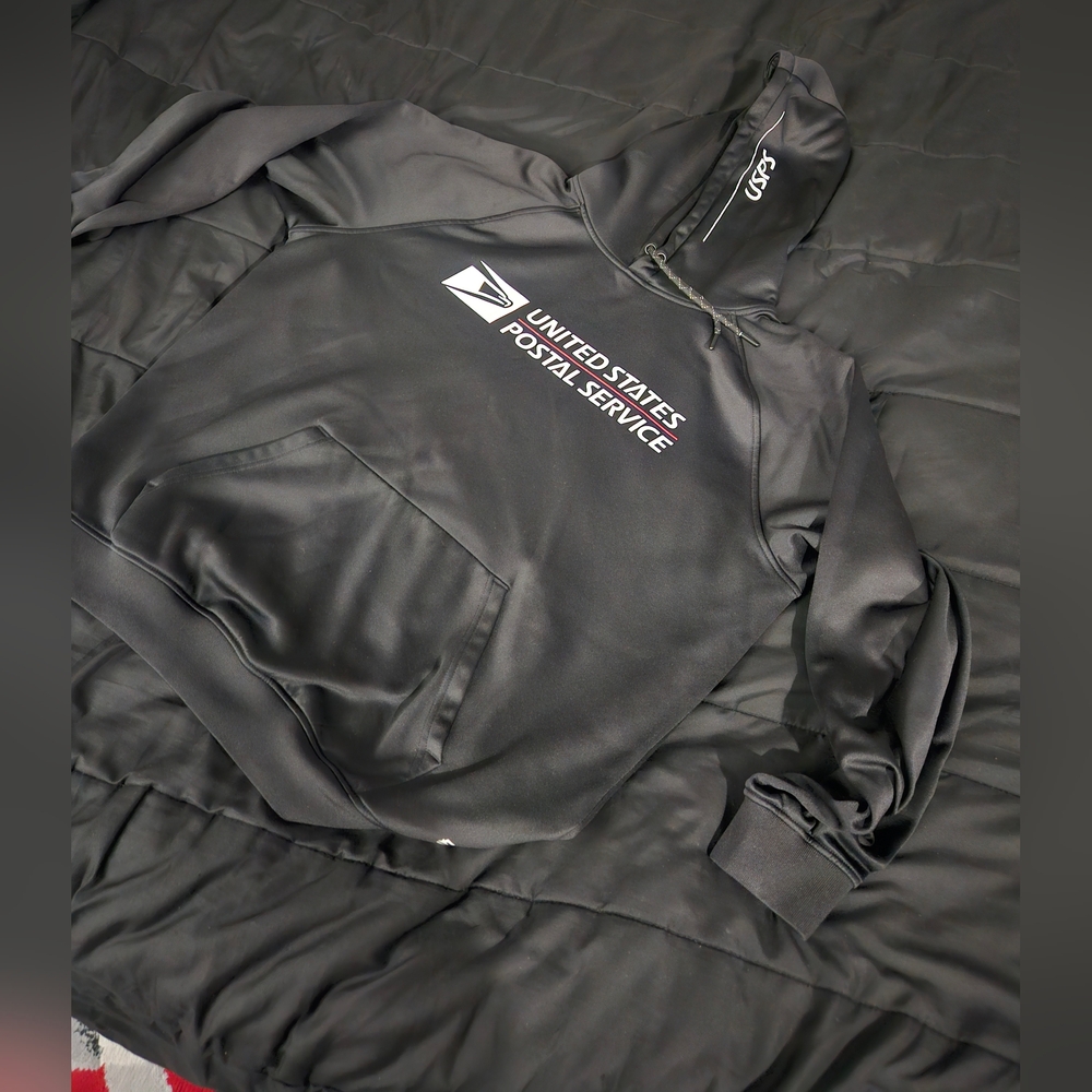 Postal style hoodie